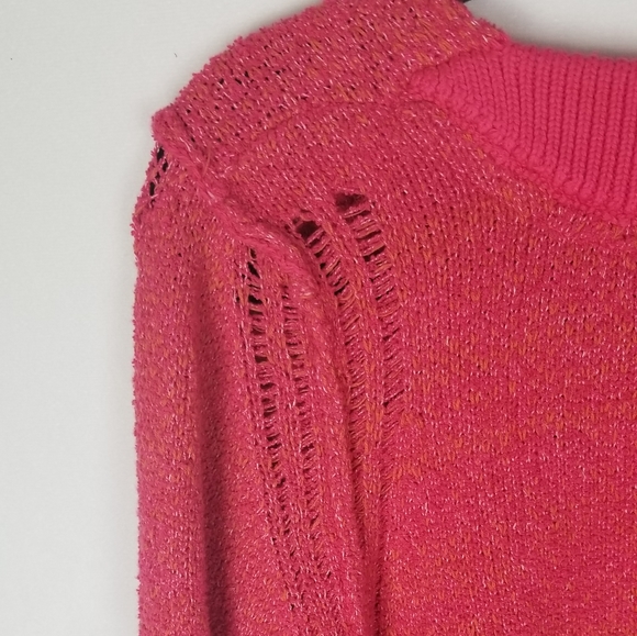 Free People Riptide V-neck Long Sleeves Sweater - Picture 3 of 13